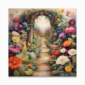 Garden Path 8 Canvas Print