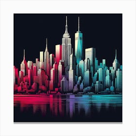 New York City Canvas Art 2 Canvas Print