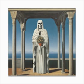 Santa Muerte 11 Canvas Print