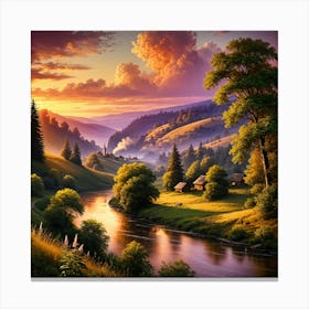 Whispers Of Twilight 2 Canvas Print