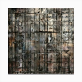 Abstract Grunge Metal Pattern 44 Canvas Print
