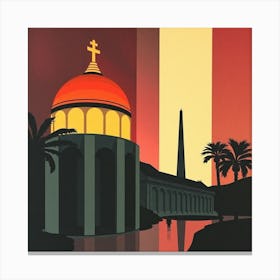 San Francisco Cathedral Canvas Print