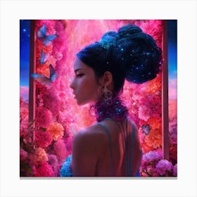 Beautiful woman 18 Canvas Print