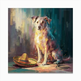 Mexican Dog 2 Canvas Print