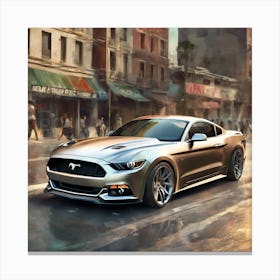 Ford Mustang Gt Canvas Print