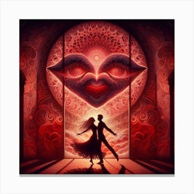 Dance Of Love Canvas Print