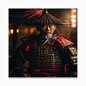 Samurai Canvas Print