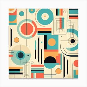 Abstract Geometric Pattern 39 Canvas Print