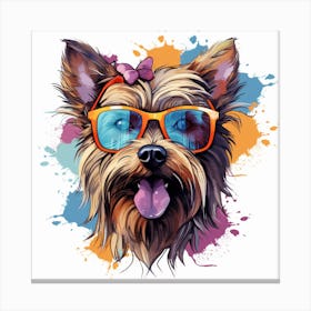 Yorkshire Terrier 2 Canvas Print