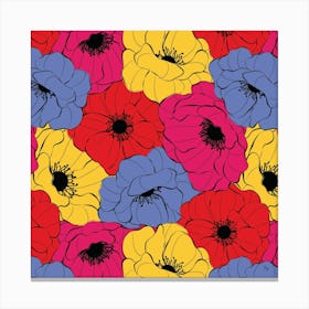 Bright Blooms Canvas Print