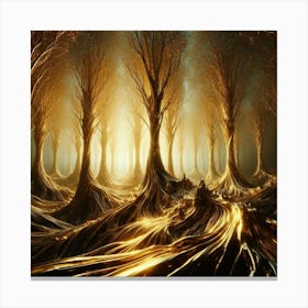 Forest Of Trees 11 Canvas Print