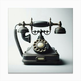 Old Fashioned Telephone Canvas Print