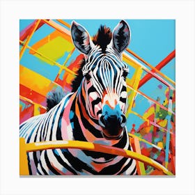 Zebra Canvas Print