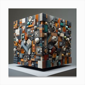 Giant Cube Canvas Print