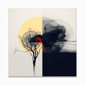 Minimalist Abstract Square 12 1 Canvas Print