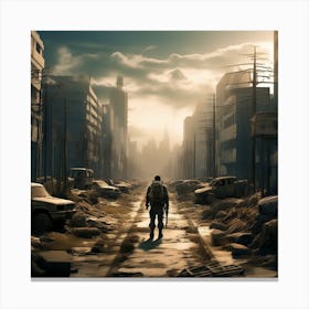 Post Apocalyptic Canvas Print