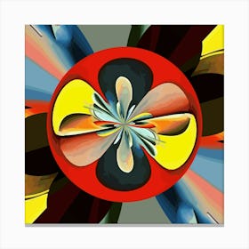 Whirling Geometry_#6 Canvas Print