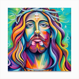 Jesus Wall Art 4 Canvas Print