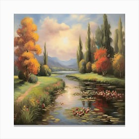 Lily Pond Canvas Print