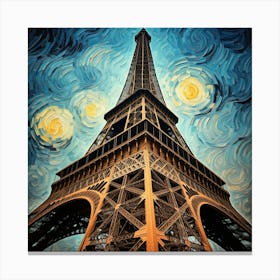 Eiffel Tower 1 Canvas Print