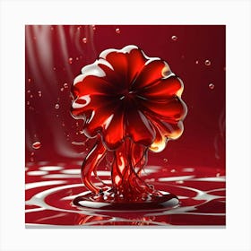 Red Jelly 24 Canvas Print