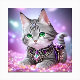 Kitty Cat 3 Canvas Print