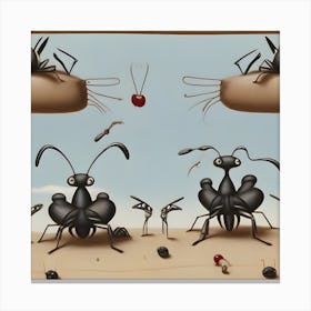 Ants 2 Canvas Print