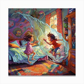 Children'S Bedroom Canvas Print