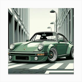 Porsche 911 Gt3 1 Canvas Print