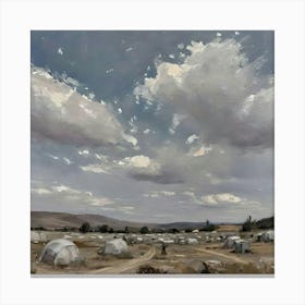 Lunar Landscape Canvas Print