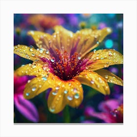 Flower Close Up Canvas Print