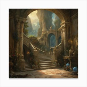 Fantasy Painting art print paintings Canvas Print