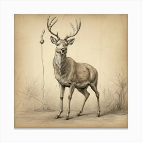 Stag! 5 Canvas Print