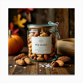 Mix Nuts Canvas Print