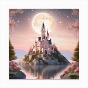Cinderella Castle 5 Canvas Print