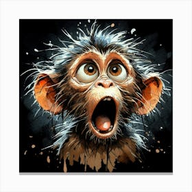 Chimpanzee 2 Canvas Print