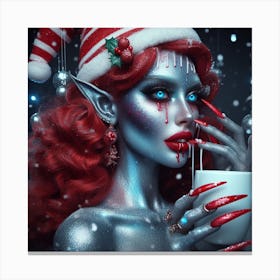 Christmas Elf 1 Canvas Print