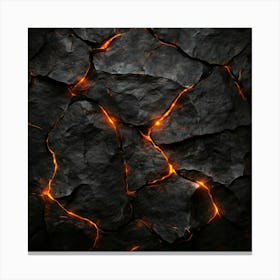 Lava Rock Canvas Print