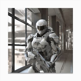 Halo 9 6 Canvas Print