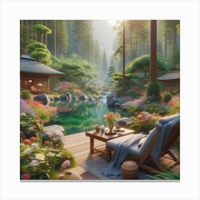 Japanese Garden Canvas Print