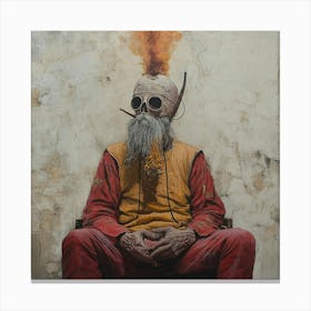 'The Skeleton' Canvas Print