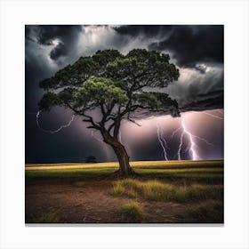 Lightning Tree 1 Canvas Print