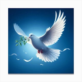 Dove of peace 1 Canvas Print