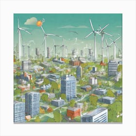 Imagine That You Are A Senior Official Within The Ministry For The Future, And Have Been Tasked With Developing A Comprehensive Plan To Address The Issue Of Climate Change 4 Canvas Print