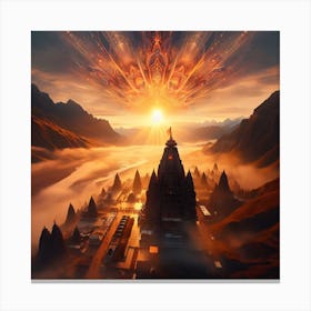 Capturing the Spiritual Journey Canvas Print