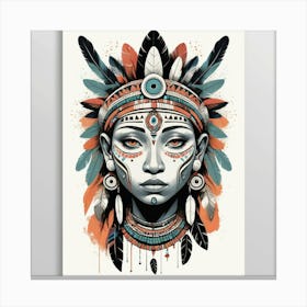 Default Tribe Art Print 3 Canvas Print