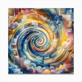 Abstract Painting 3 Canvas Print