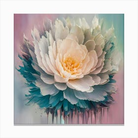 Flower Painting Canvas Print