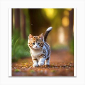 Tabby Cat 1 Canvas Print