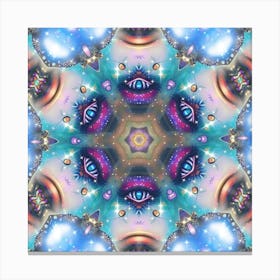 Psychedelic Mandala 35 Canvas Print